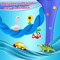 Vista 3 de Kit de arcilla de modelado - Arcilla de secado al aire de 40 colores, arcilla de moldeo DIY con herramientas, manualidades artísticas para niños