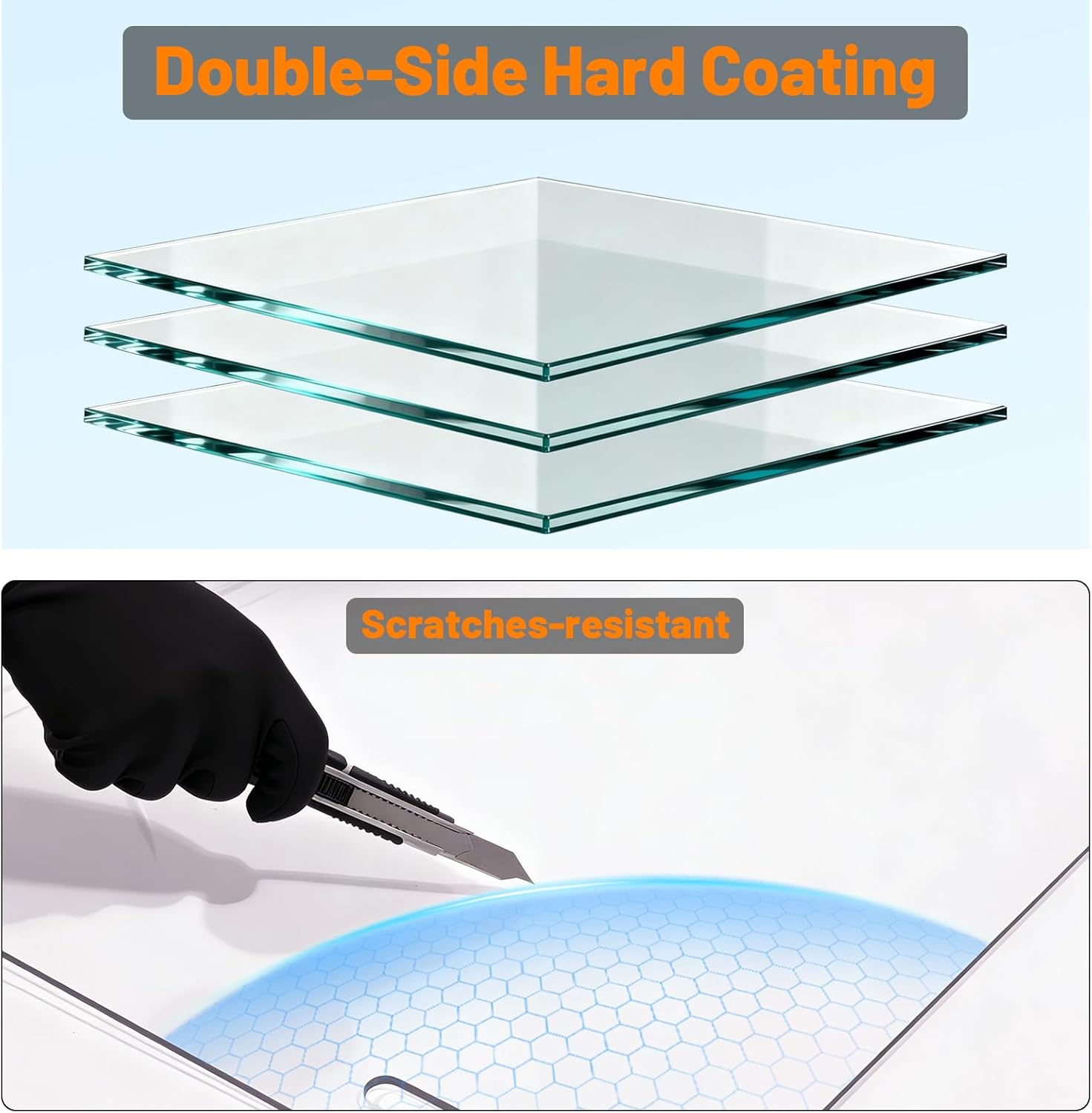 MDPROMCP RZR 200 Windshield Scratch-resisatant Vent Full Window Compatible with 2022 2023 2024 2025 Polaris RZR 200 EFI Clean Window Waterproof Used with Hard Soft Roof Accessories