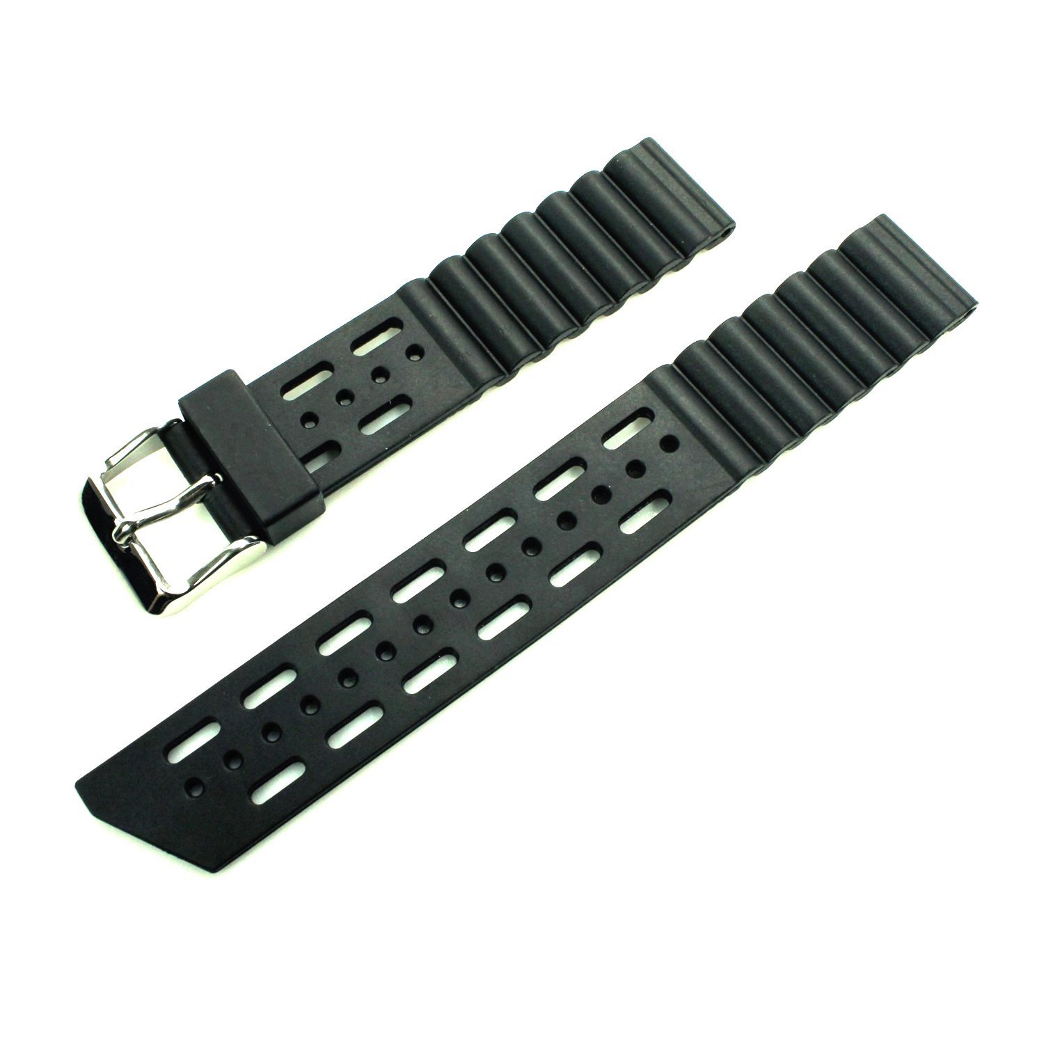 Hdt Bonetto Cinturini Rubber Material Strap Model 282 18mm