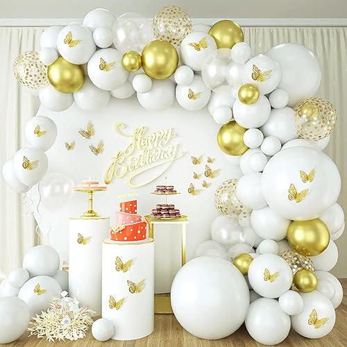 Miniatura 4 de 72 decoraciones de mariposa doradas, decoraciones de mariposa 3D con 3 estilos y 3 tamaños, calcomanías extraíbles para decoración de pared