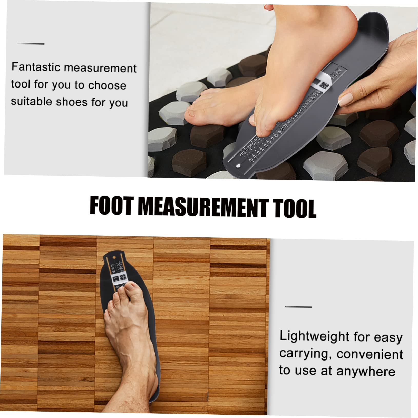 Foot Gauge 木製測定器