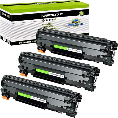 greencycle CRG128 - Cartucho de tóner compatible con Canon 128 CRG-128, funciona con impresora ImageCLASS D530 D550 MF4770N MF4890DW MF4880DW