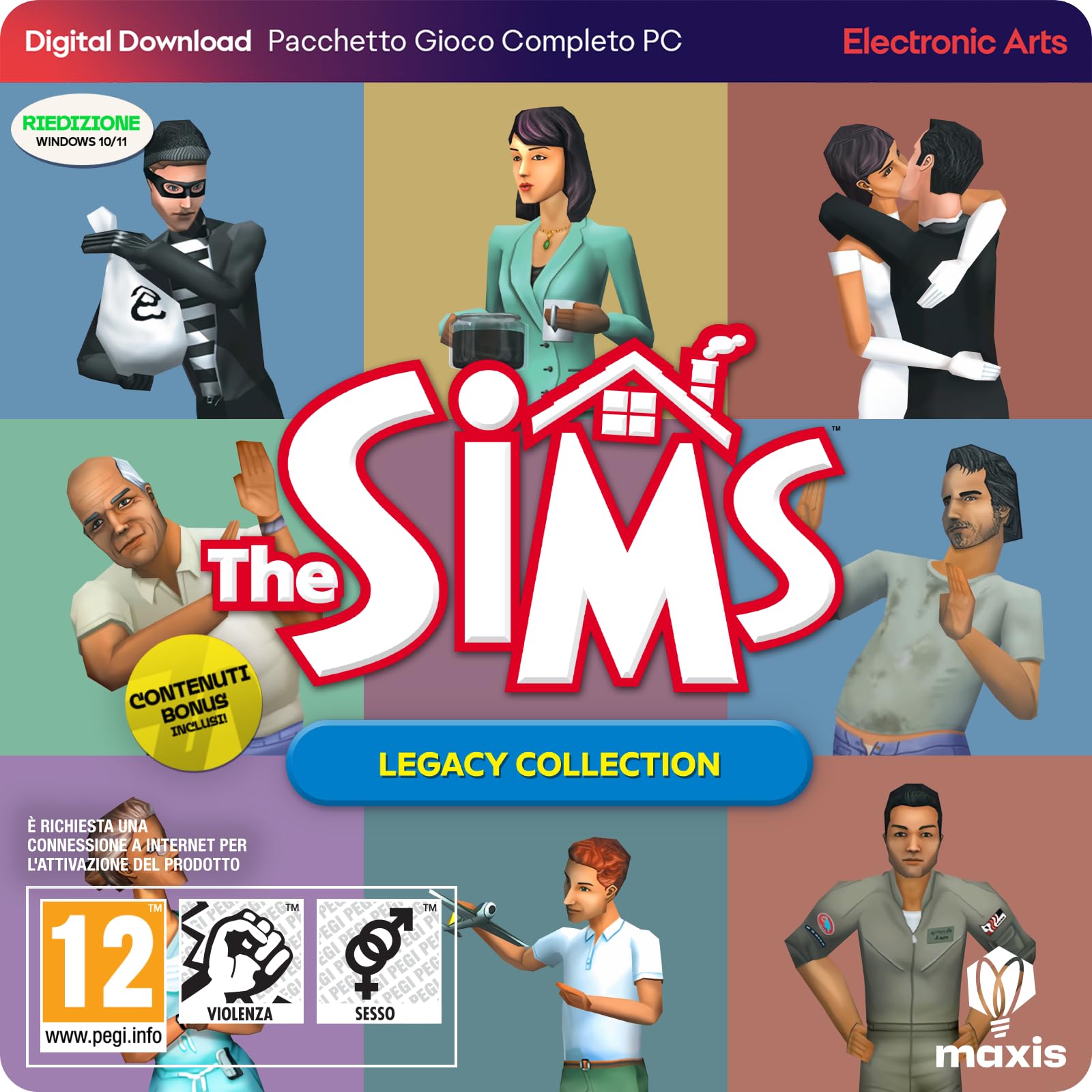 The Sims 1 Legacy Collection PCWin | Codice EA App - Origin per PC | Videogiochi | Italiano