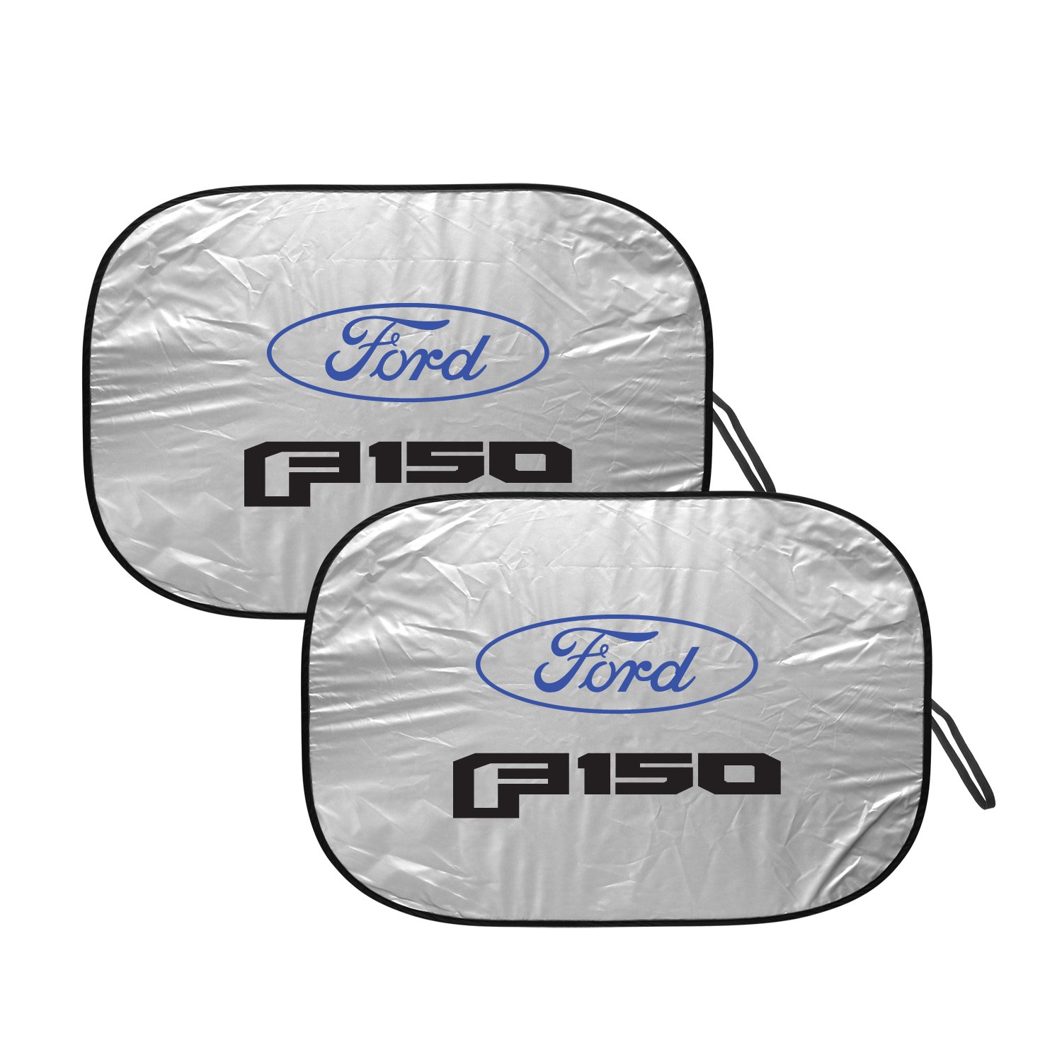 BDA CarBeyondStore Ford F150 2015 to 2018 Universal Fit SUV Size 32" W x 28" L Dual Panel Folding Front Windshield Sun Shade Cover up to 64"x28"