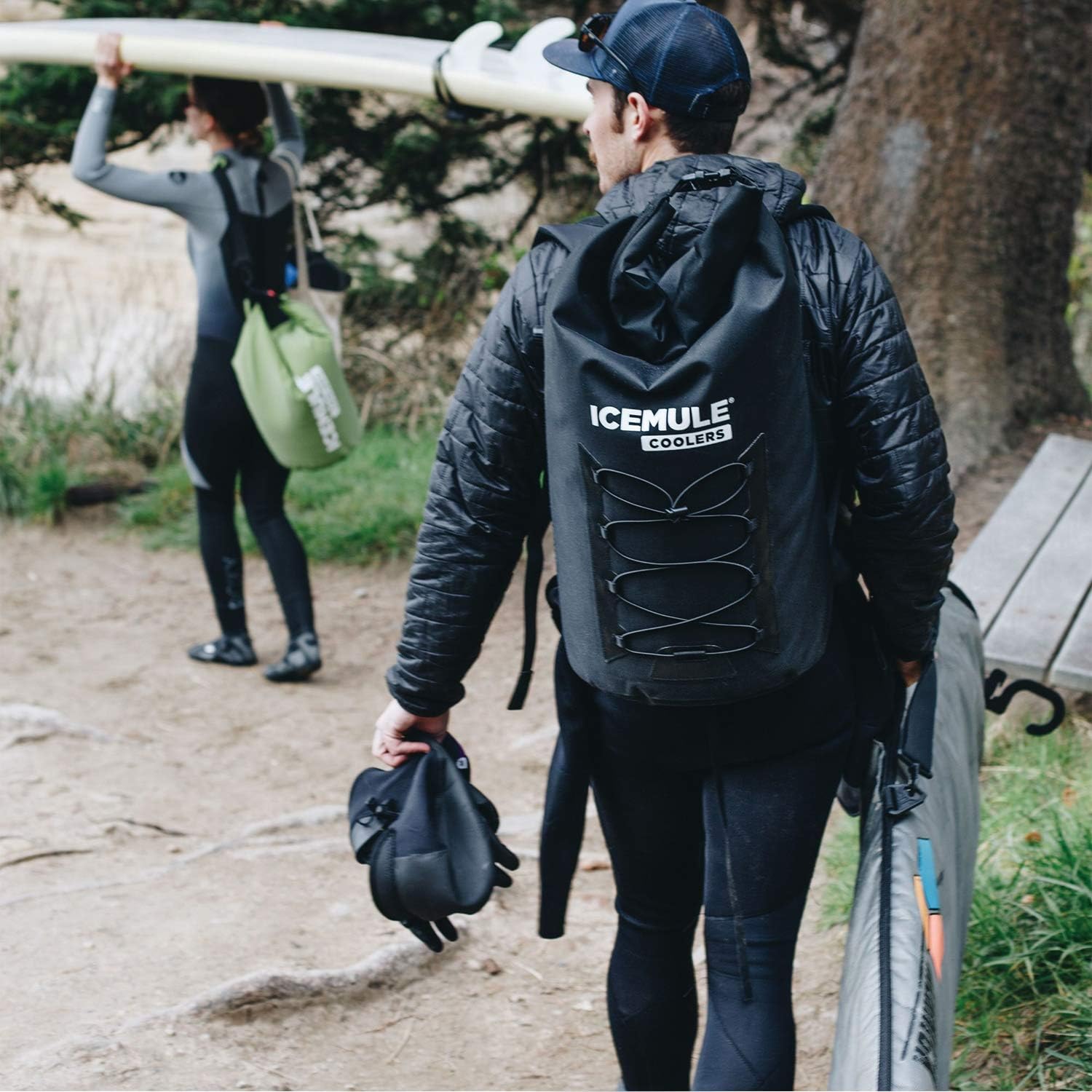 icemule pro insulated backpack cooler bag