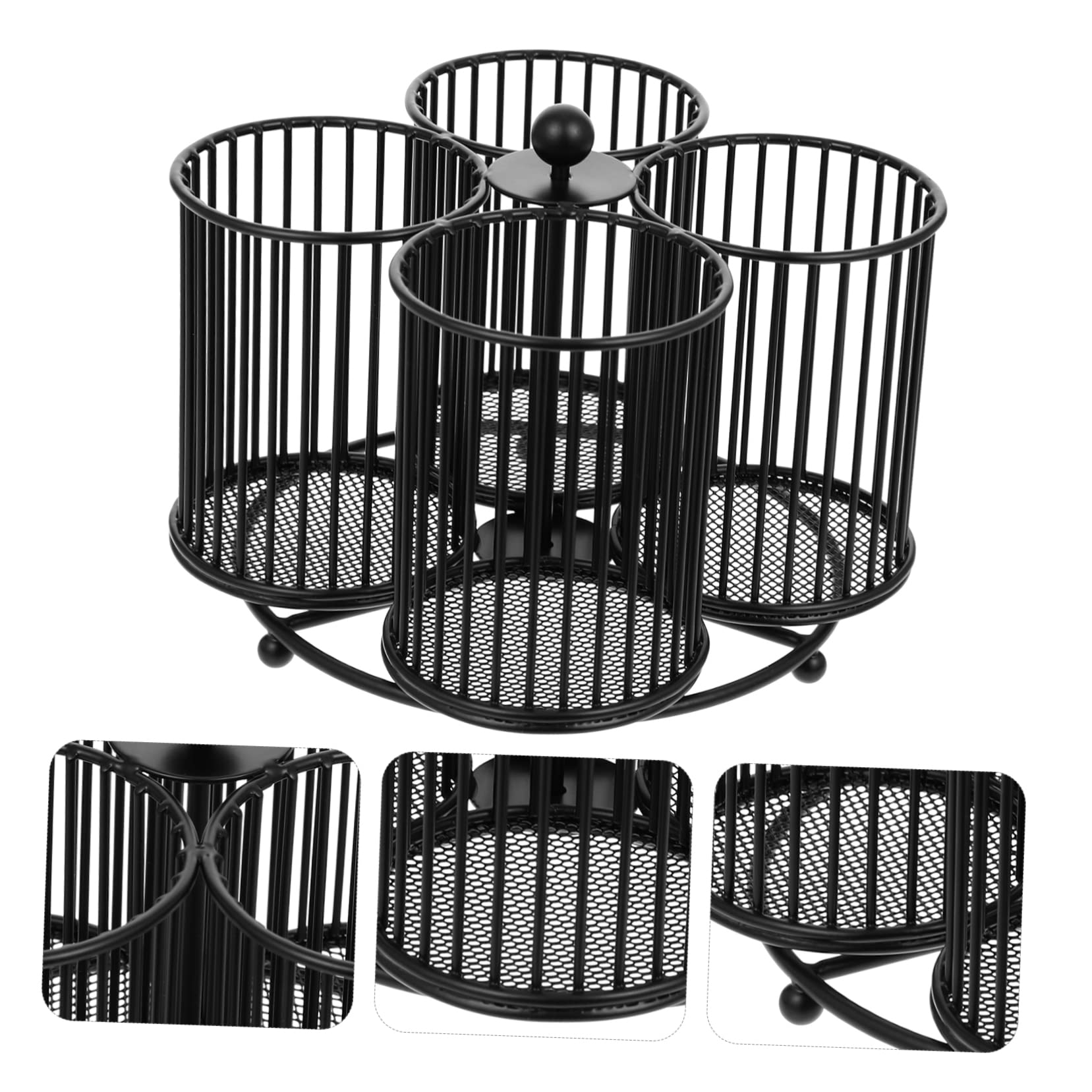 DOITOOL Drehbarer Stiftehalter Aus Hochwertigem Material Als Stiftebecher Und Organizer Für Schreibtisch Büro Und Zuhause Platz Für Stifte Anspitzer Und Make-up-pinsel Praktisch Und Langle