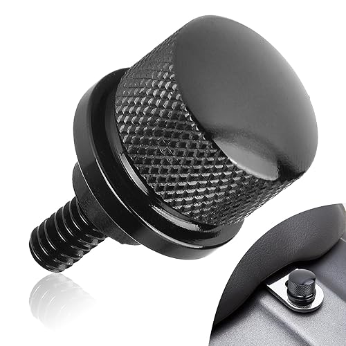 Street Glide Sportster Perno de asiento para Harley, tornillo moleteado para guardabarros trasero de motocicleta Dyna Sportster Softail Road Glide