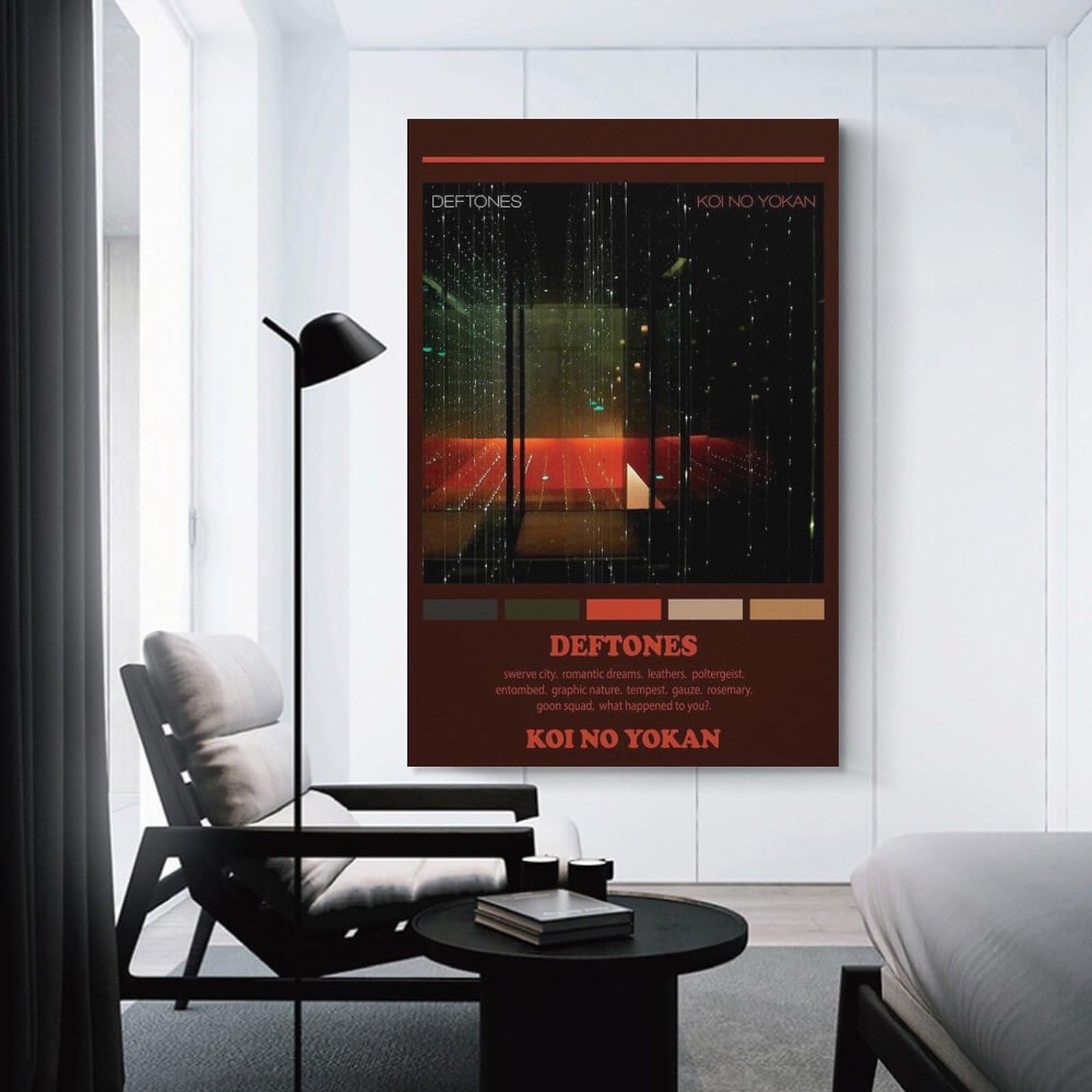 Poster Sur Toile Deftones Koi No Yokan - Décoration Murale 20x30 Cm Style Sans Cadre