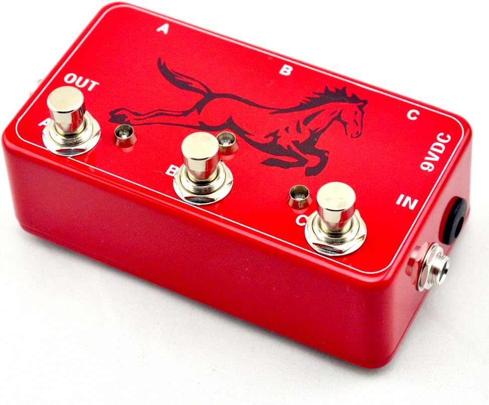 LANDTONE Hand Made Tripl Guitar Effects Loop Pedal Switch