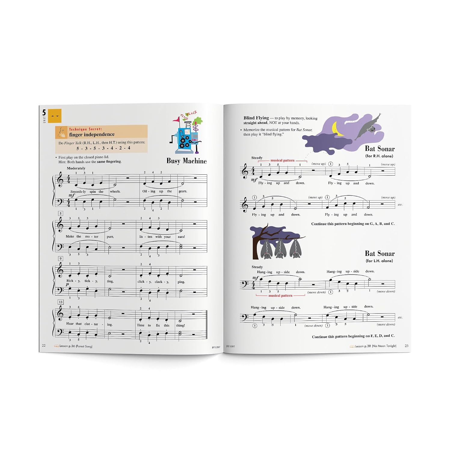 Piano Adventures: Technique and Artistry Book - Level 1, 2nd Edition | Beginner Piano Method for Expressive Playing | Sheet Music Songbook for Finger Technique | Faber Piano Music Book image 4