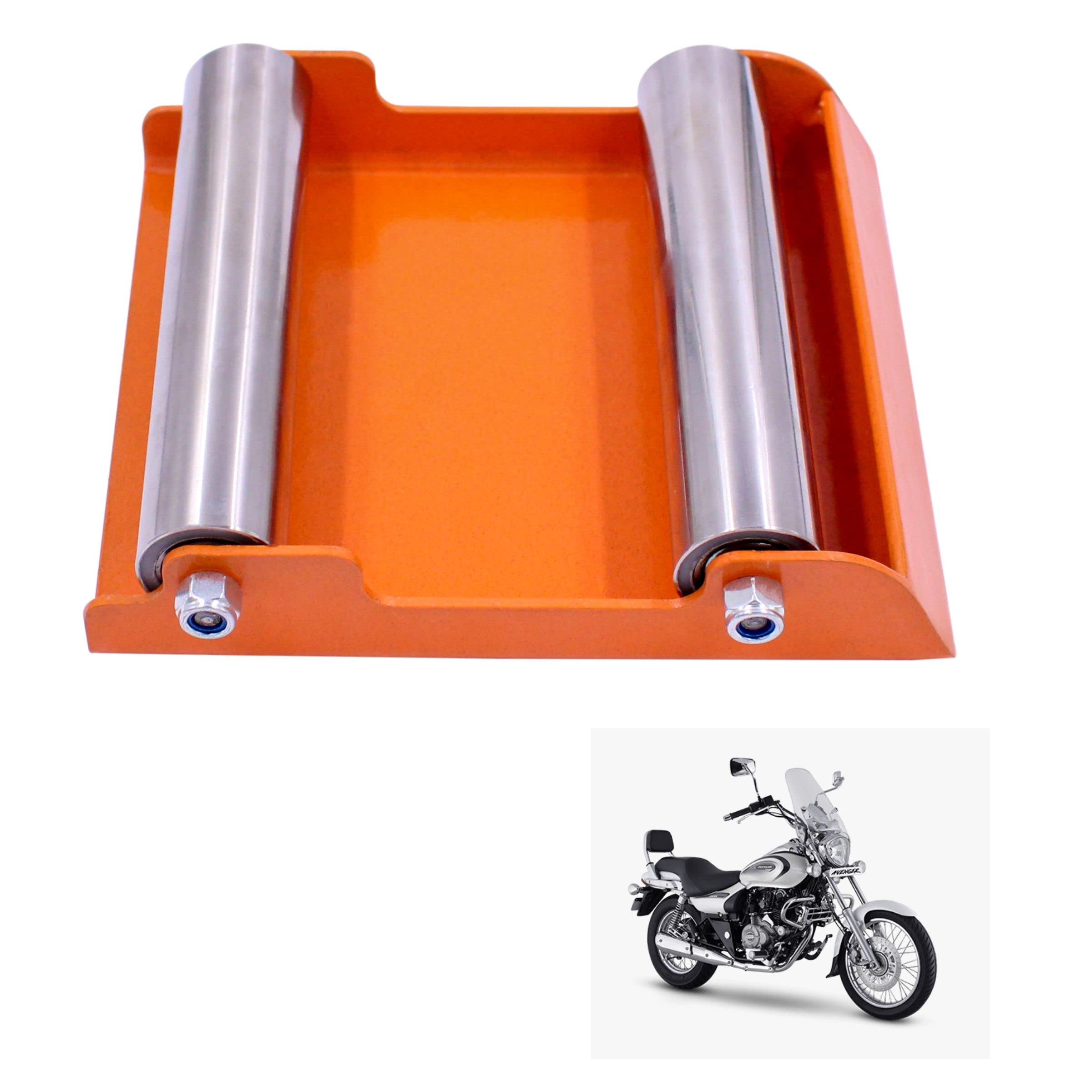 Portable Wheel Roller for Bike Tyre, Chain Cleaning & Lubricating 160Kg Weight Capacity for Bajaj Avenger Cruise 220 (Pack of 1Pcs)-image-25