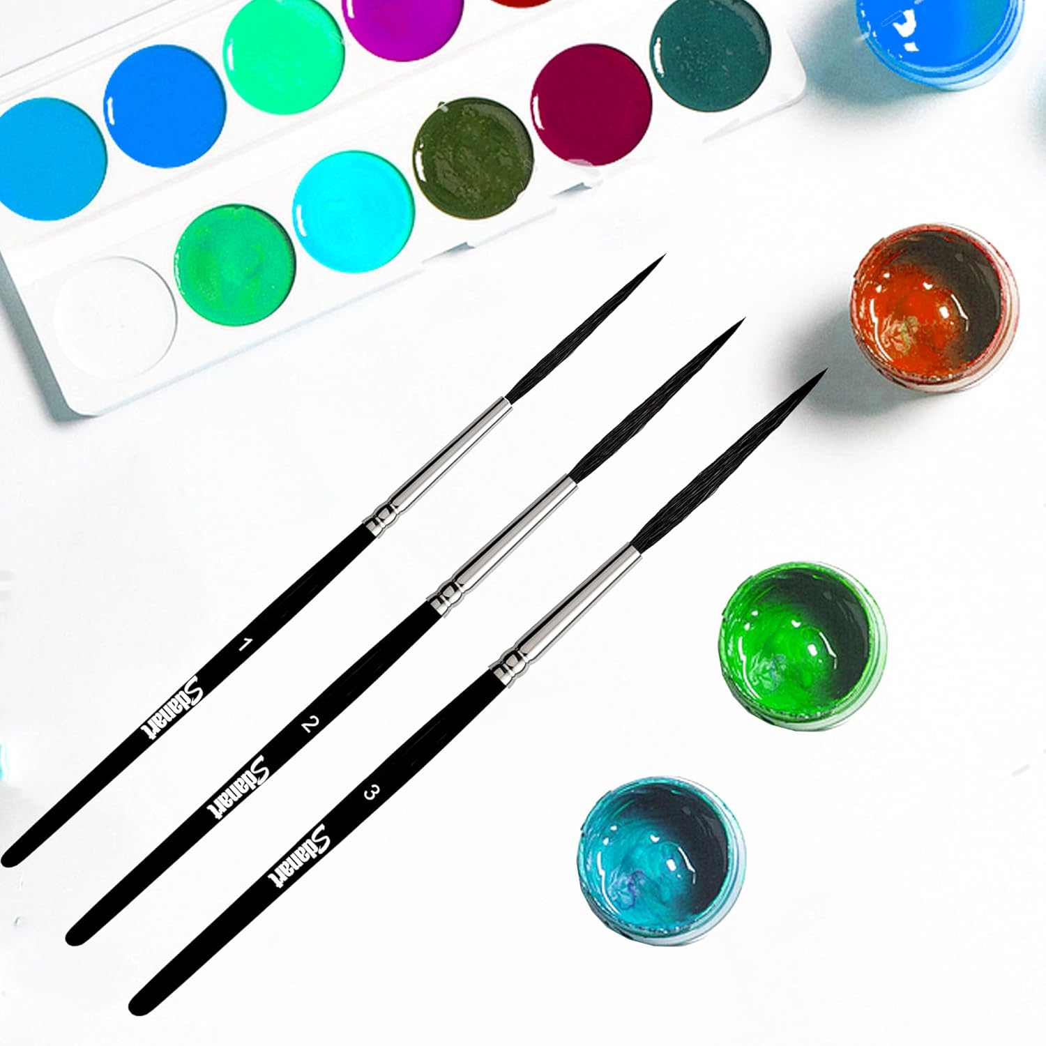 Scroll Pinstriping Brush, High Performance Script Pinstripe