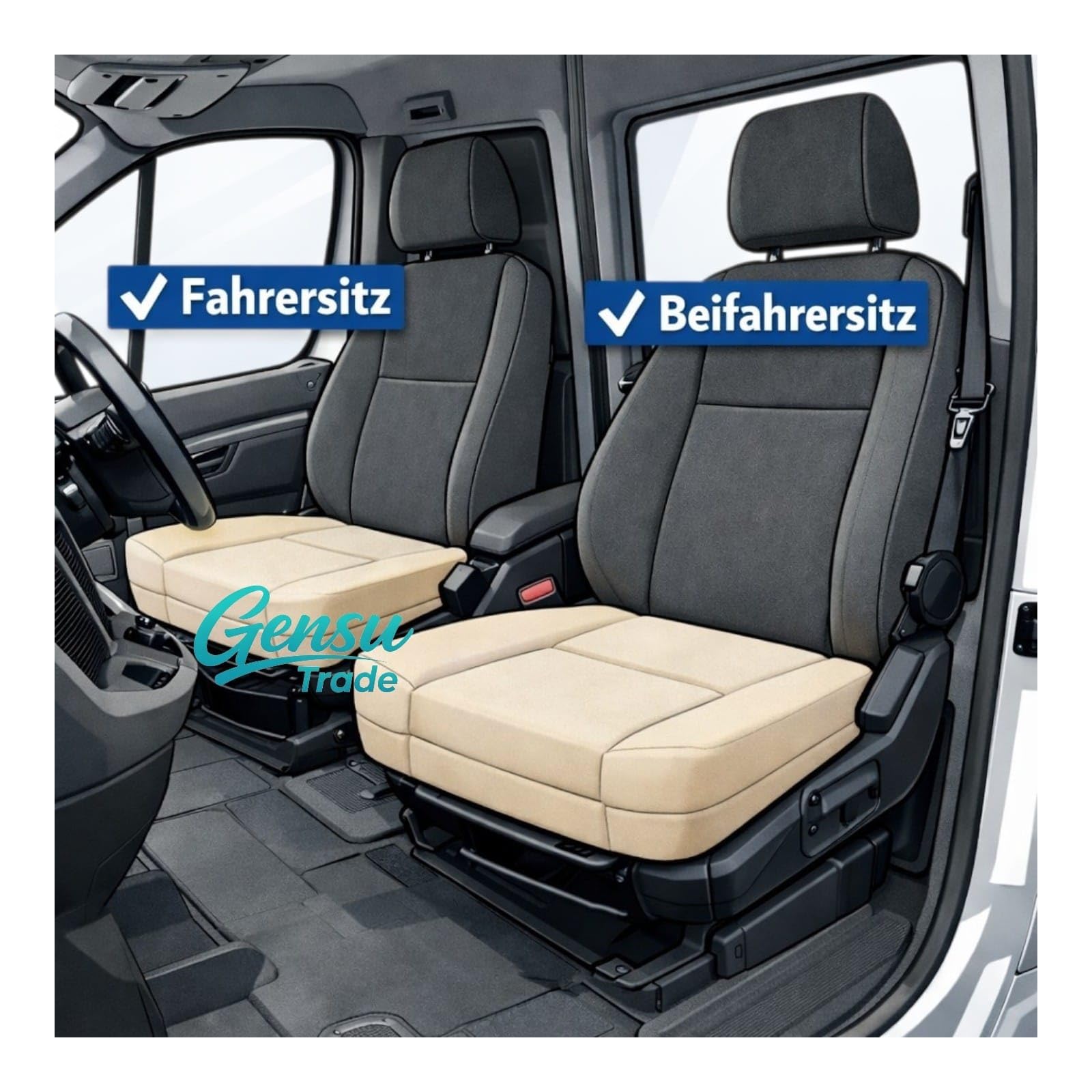 Auto Schaumstoff Sitzpolster für VW T4 Transporter 1990-2003 Schaumpolster