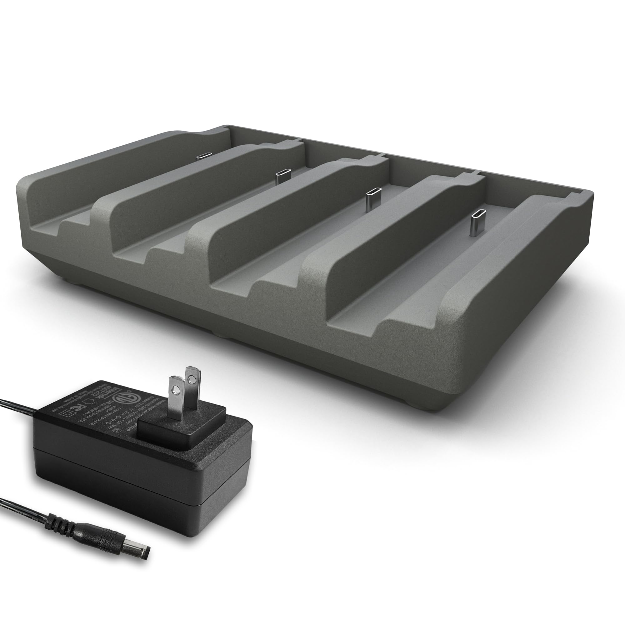 E EGOWAY 4-Port Charger for Ultra, X, Pro ＆ Pro 3.0, Gen 2.0 & 3.0 Cellular Trail Camera Battery Packs, Compatible with TACTACAM Reveal Lithium Cartridge Charger