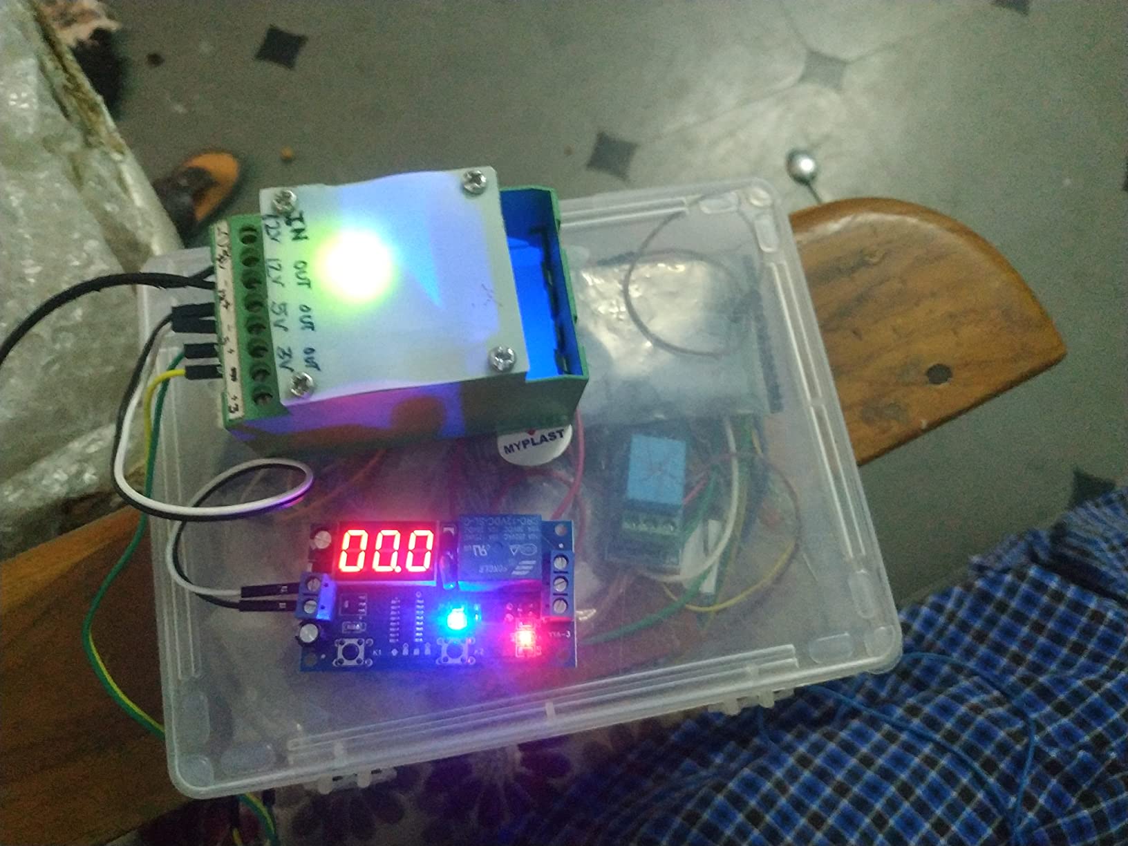 REES52 DC 12V Infinite Cycle Delay Timing Timer Relay ON Off Switch ...
