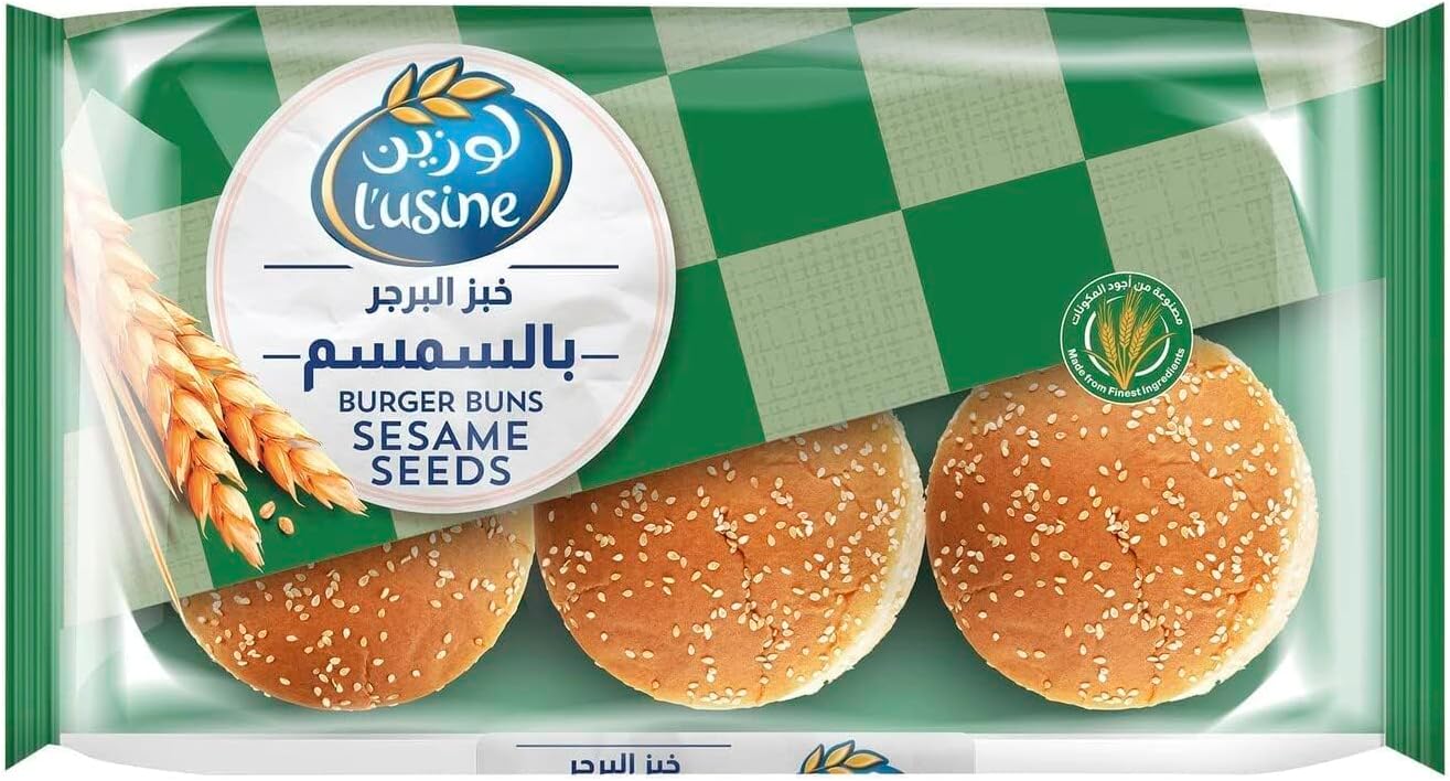 Sesame Seed Burger Bun 6pcs