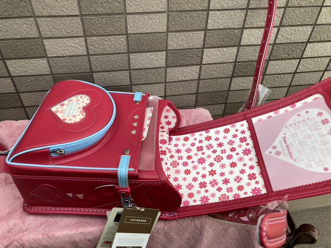 Amazon.co.jp: トップバリューかるすぽハート刺繍ランドセルA4