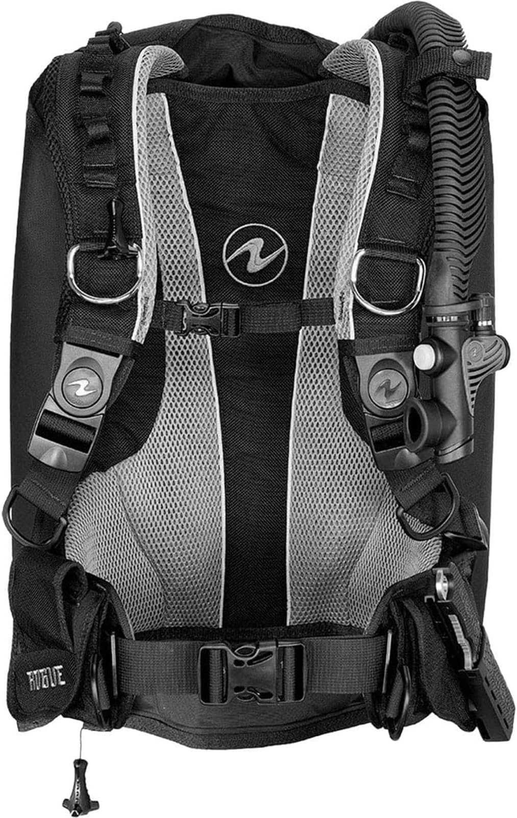 Aqualung Rogue Dive BCD - Lightweight Modular Back-Inflation Scuba Diving Buoyancy Compensator with ModLock Connectors, SureLock II Weight Release, & GripLock Tank Band