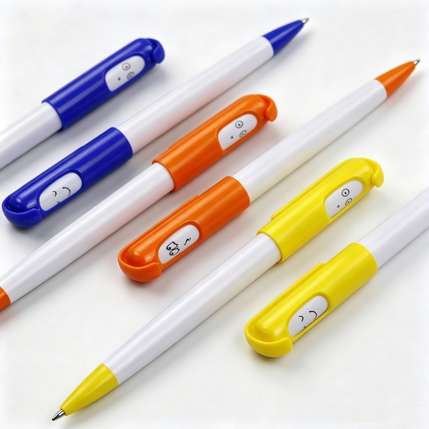 Fun Pens Face Pens, 5 Pcs, Black Ink