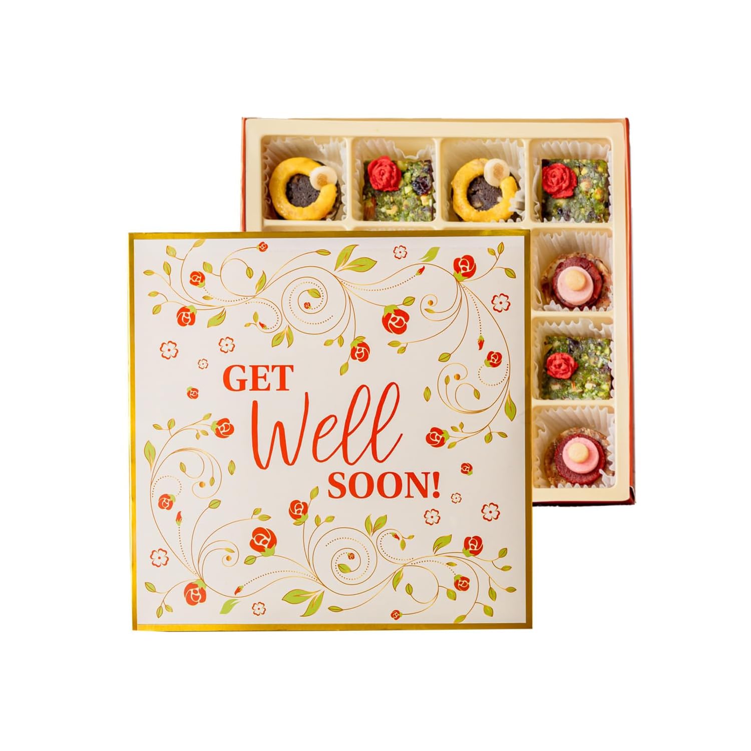 Laumiere Gourmet Fruits - Get Well Gifts for Women After Surgery - Healthy Get Well Soon Gift Basket for Women, Men - Care Package Snack Box - Dried Fruit Gift Basket - No Added Cane Sugar - Gluten Free