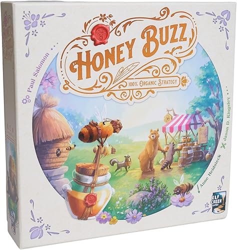 Miniatura 7 de Goliath Honey Buzz - Juego de mesa de estrategia de colocación de azulejos, componentes de madera, 1-4 jugadores, a partir de 10 años