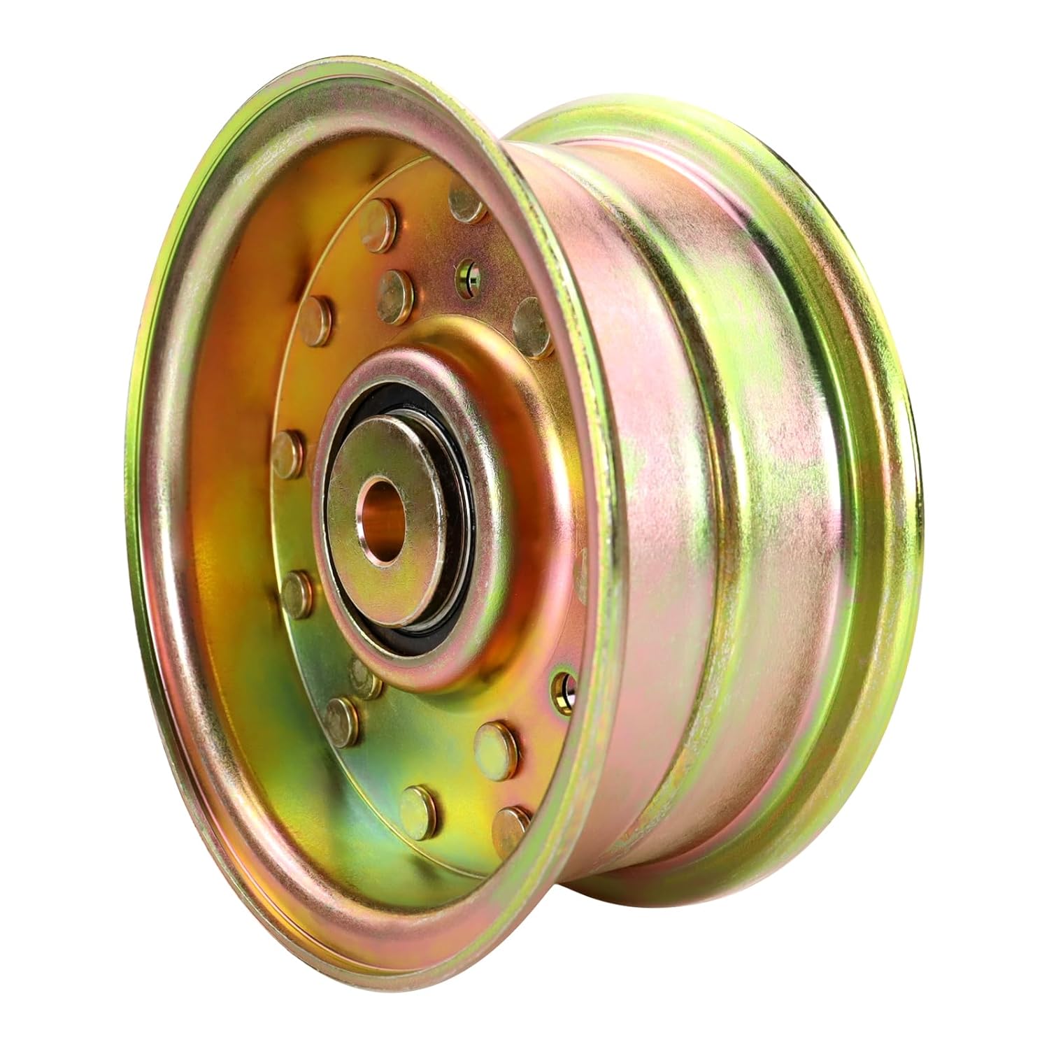 Flat Idler Deck Pulley Compatible with Bad Boy Most CZT Elite, Outlaw XP, MZ Magnum, Renegade Stand-On and ZT Elite Zero-Turn mowers Replaces 033-5001-00 033-5000-00 280-916 12722
