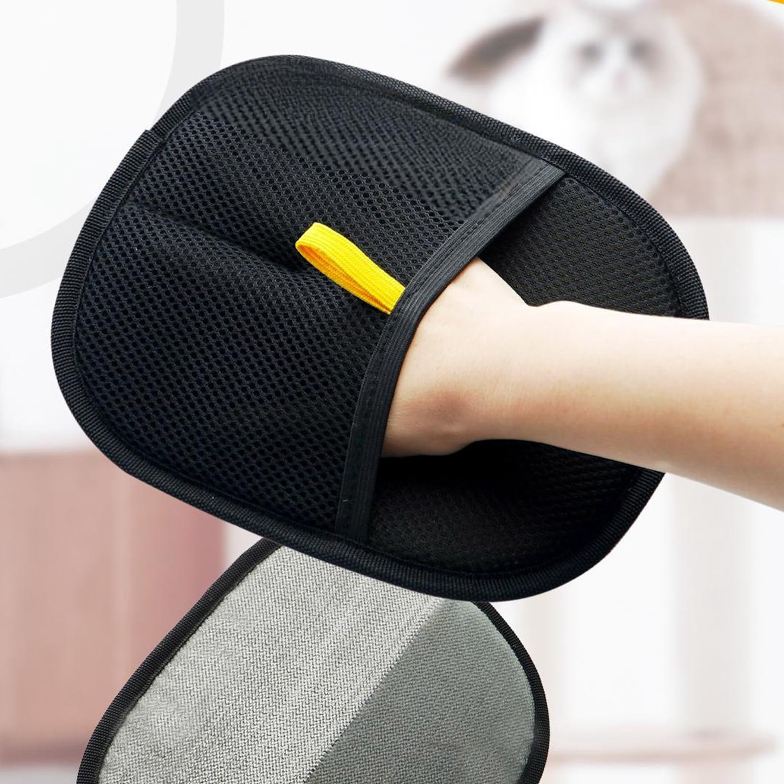 LXJLXD - Guantes De Aseo Para Mascotas De Doble Cara Para Varios Tipos De Cabello, Limpieza Del Hogar, Cepillo Removedor De Pelo Para Ropa Y Alfombras