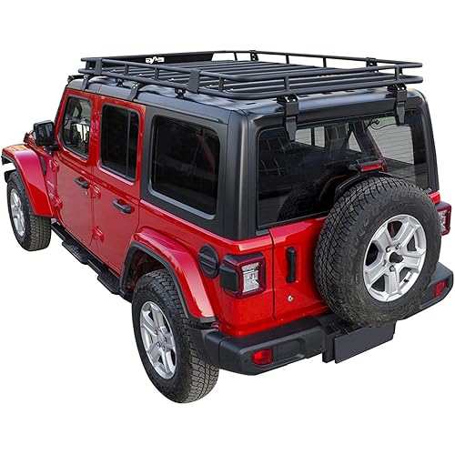 KML Steel Full Length Roof Rack Fit for 18-22 Wrangler JL 4 Door