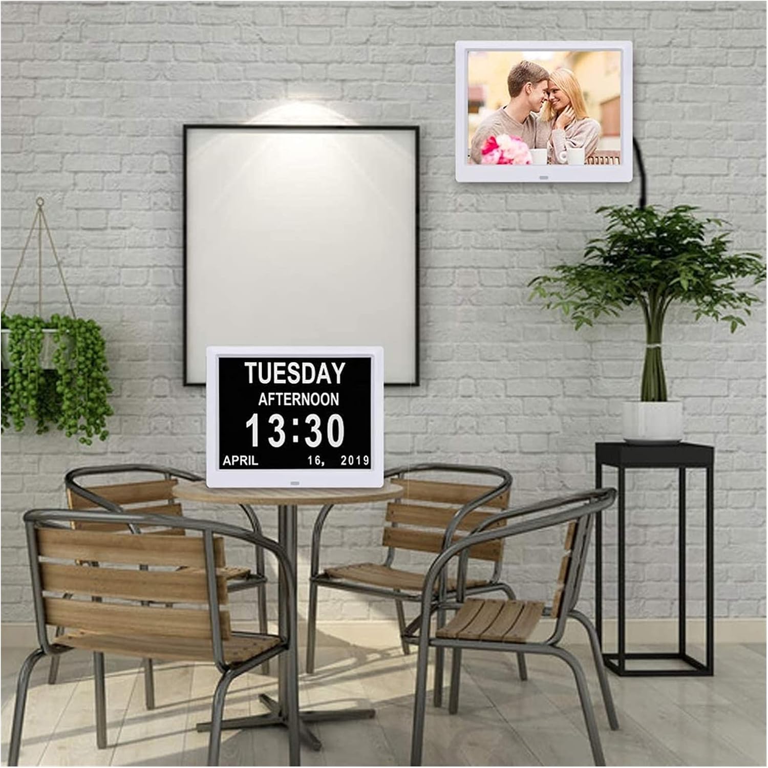 Buy KAPOHU [8 Alarm Options Extra Large Day Date Month Clocks 3