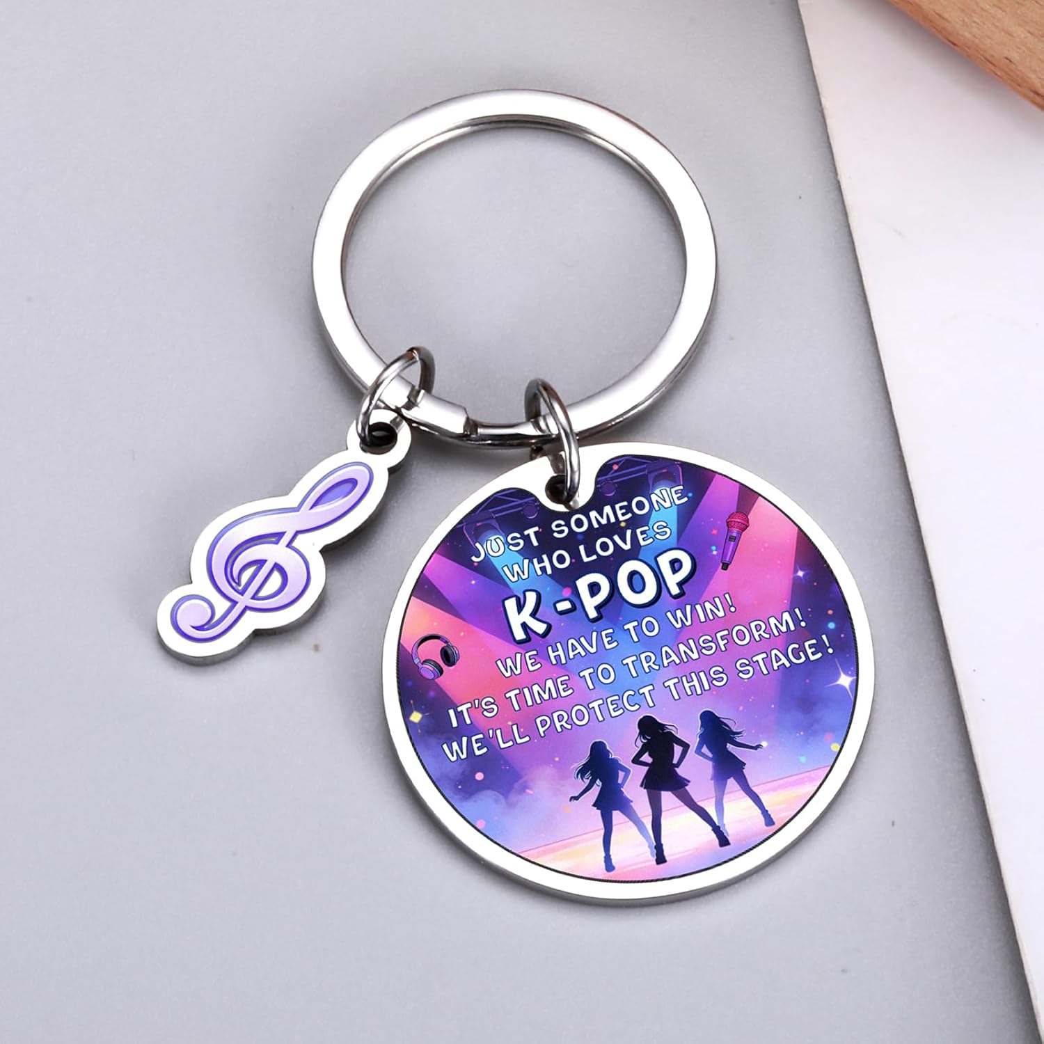 Perleddom Kpop Gifts for Girls Easter Gift for Woman Kpop Keychain Merch for Teen Girl K Pop Lovers Gifts for Fans Korean Stuff for Female Friends Korean Music Lovers Gift - Image 2