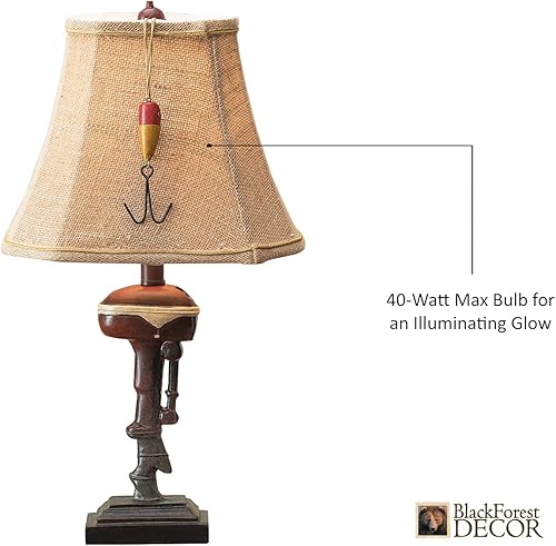 Vista 21 de BLACK FOREST DECOR Antler Lodge Uplight Lámpara - Lámpara rústica de Lodge con globo de vidrio sembrado