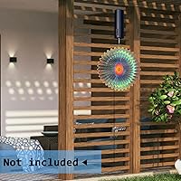 Vista 3 de Motor de Bola de Discoteca Motor de Exhibición Colgante Motor Giratorio Multiusos para Bola de Espejo Molinillo de Viento, Campanilla de Viento