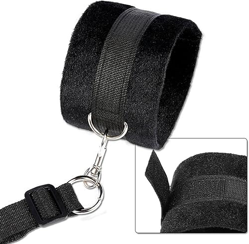 Miniatura 5 de Correas de cama sexuales para adultos, juego de cama King para colchones sexuales, lazos sexuales para tobillos y muñecas, juego sexual en la cama y