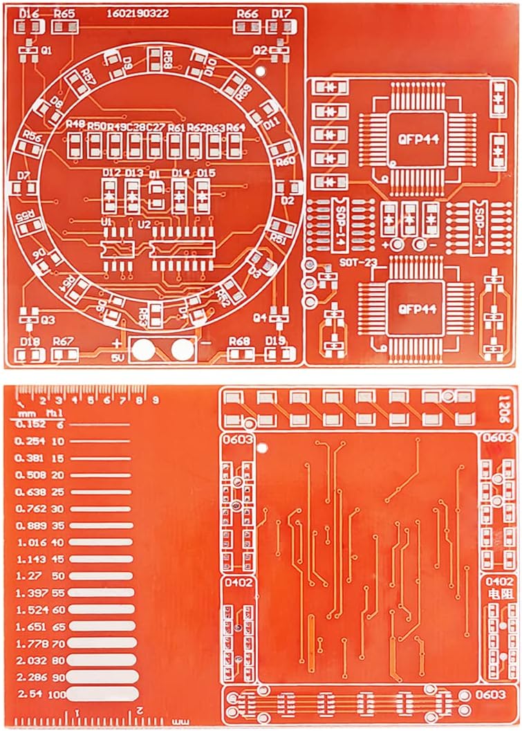 Gikfun DIY SMD SMT Welding Practice Soldering Skill Training Board NE555 CD4017 Water Flowing Led DIY Kit EK1885