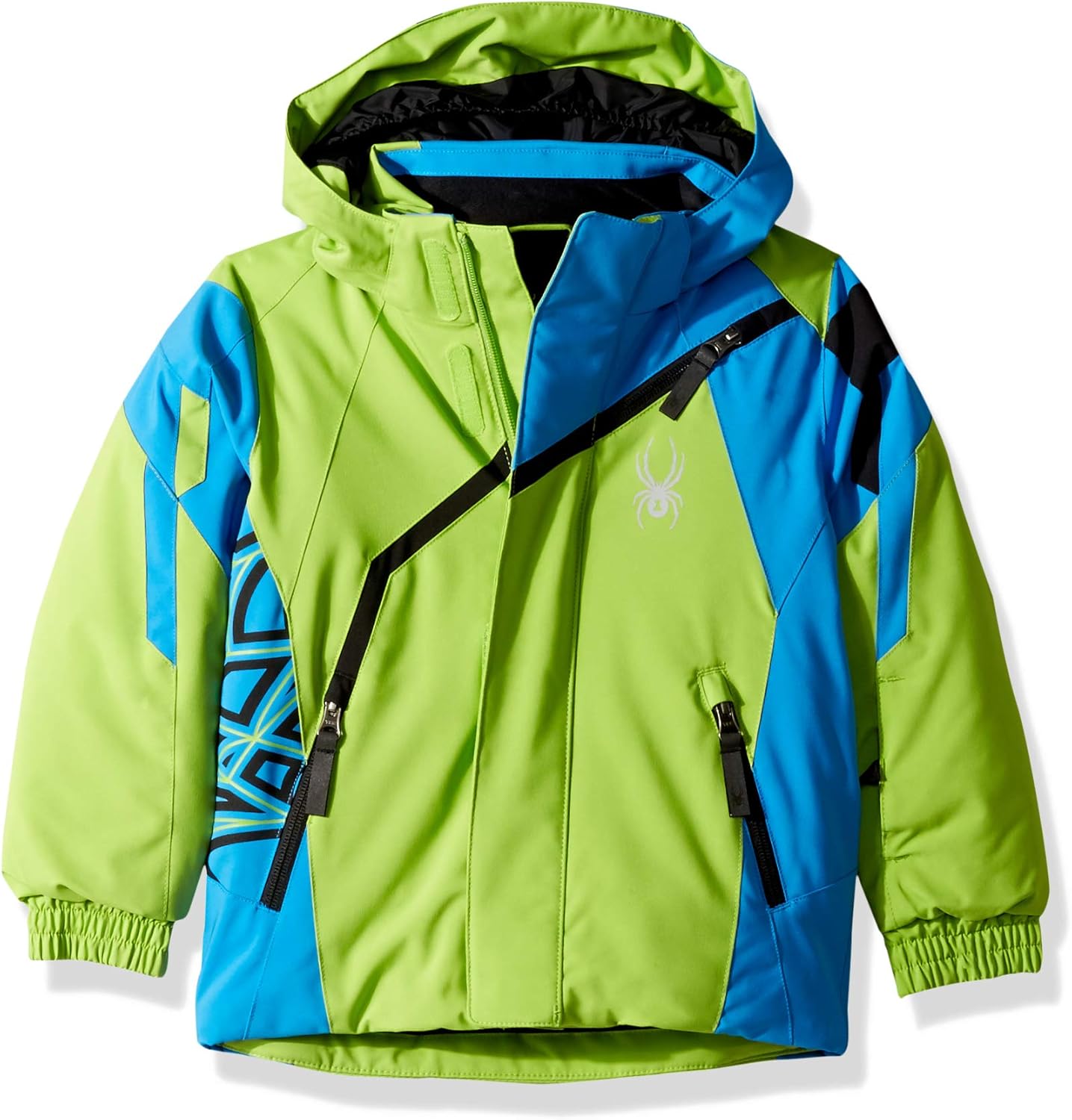 Spyder Kids & Baby Boys' Mini Challenger Ski Jacket, Fresh/French Blue