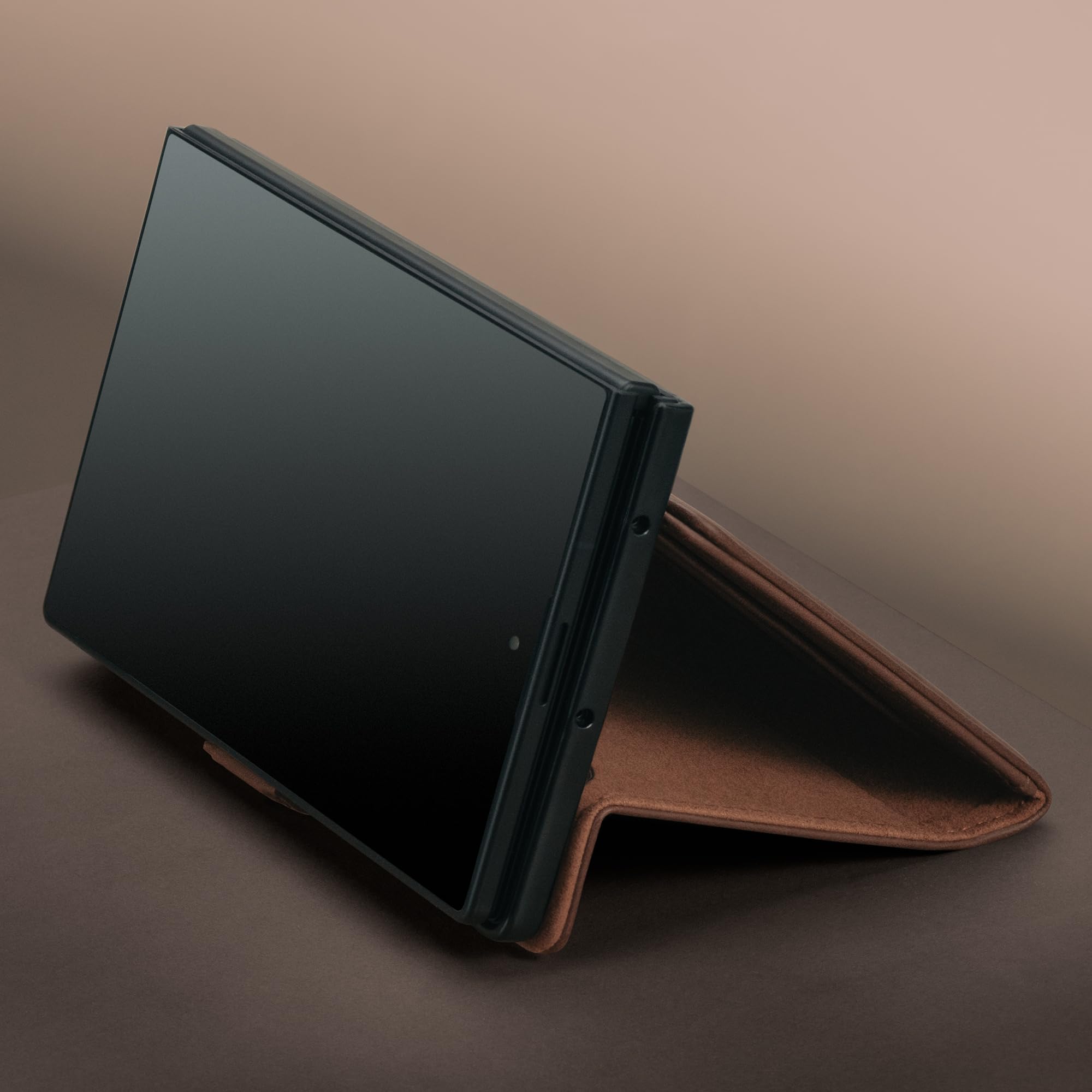 TORRO Etui kompatybilne z Samsung Galaxy Z Fold8 2026 – wysokiej jakości skórzane etui portfelowe Galaxy Z Fold 8 z funkcją podstawki i przegródkami na karty (Ciemny brąz)