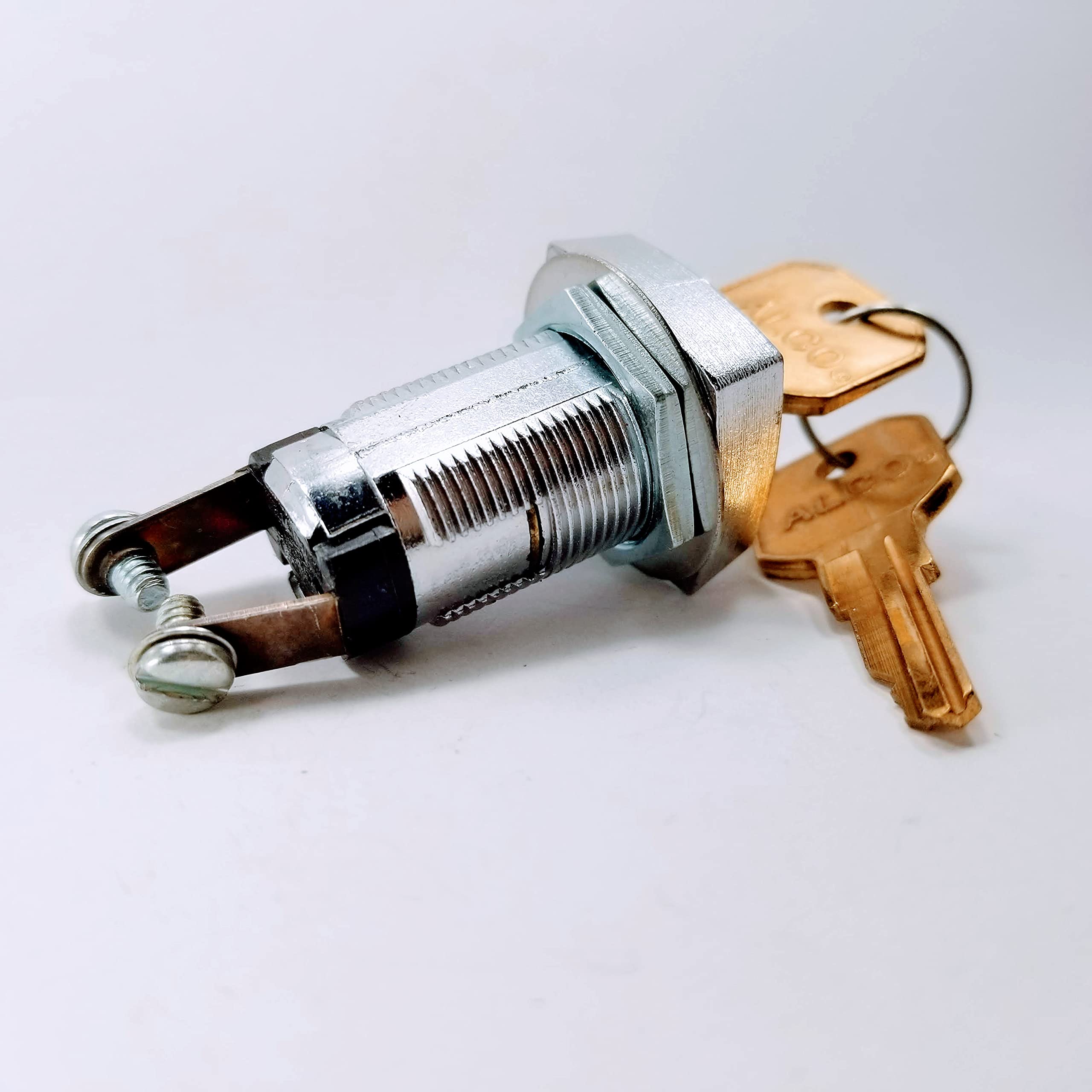 Alcoswitch Key SPST- (Momentary-On) Key Can Be Removed in Off Position Only B-199