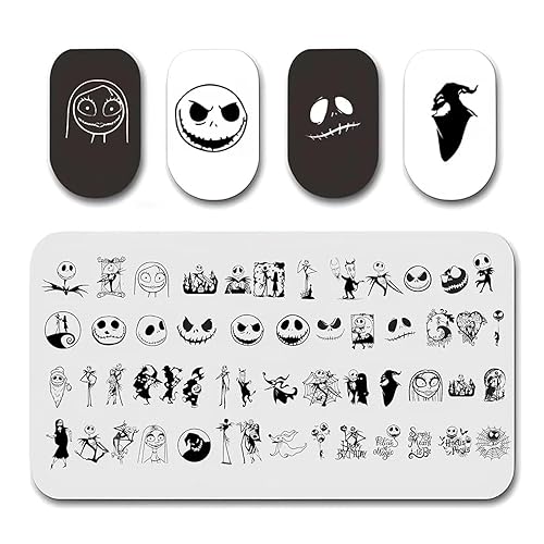 Halloween Nail Stamper Kit - Nightmare Christmas & Day of