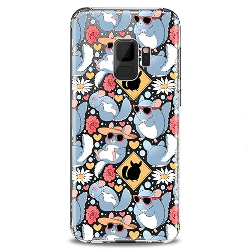Miniatura 9 de Funda compatible con Samsung A91, A54, A52, A51, A50, A20, A11, A12, A13, A14, A03s, A02s, flexible, transparente, diseño de silicona animal, diseño