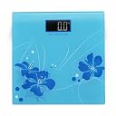 Fayby Tempered Glass Body Weight Machine | LCD Display Digital Personal Human Body Weighing Scale | Fat Analyzer Square Bathroom Health Body Weight Weighing Scales (Multicolor/Print) gallery image