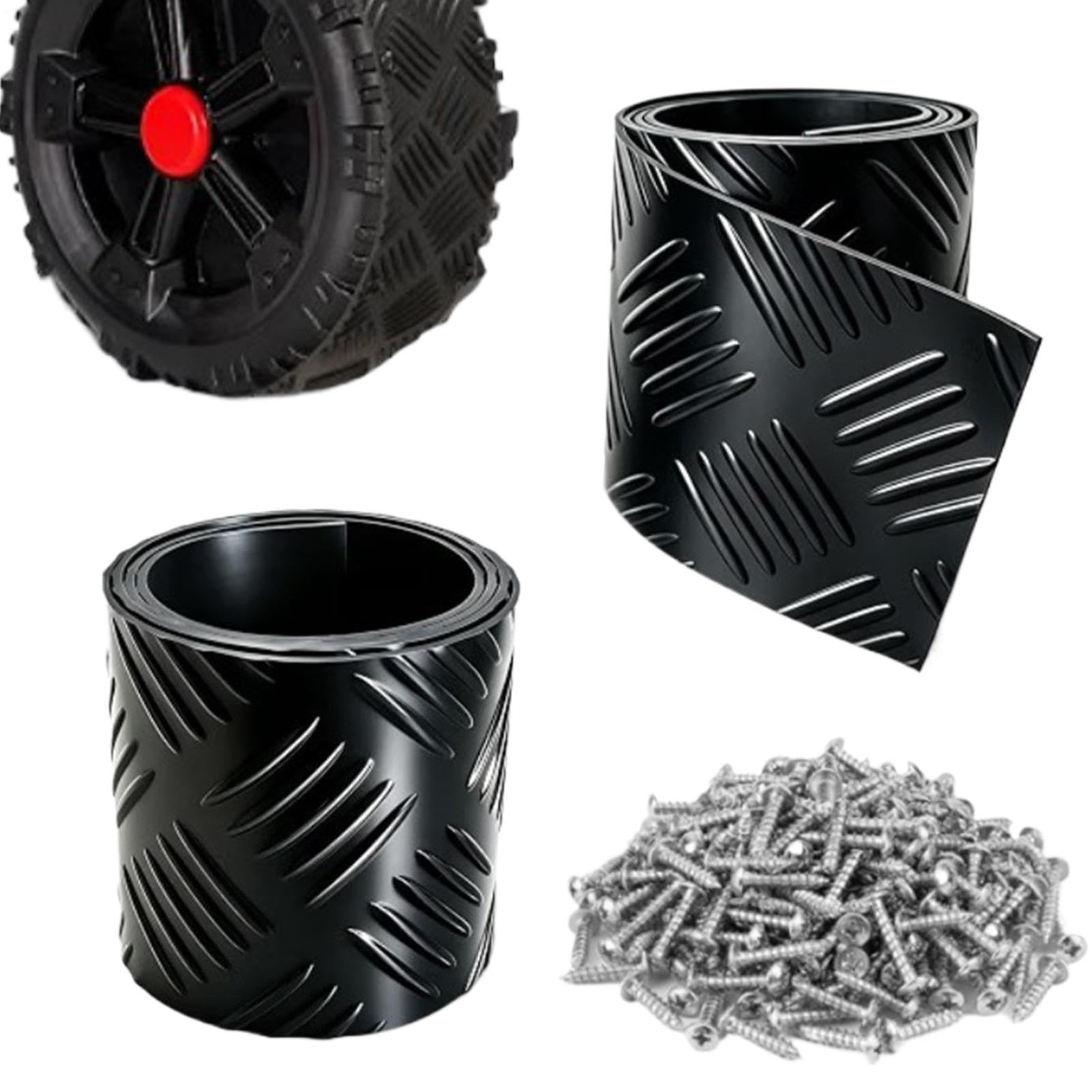 Kit Mejora Neumático Goma con 50 Tornillos 2 Piezas Goma Universal