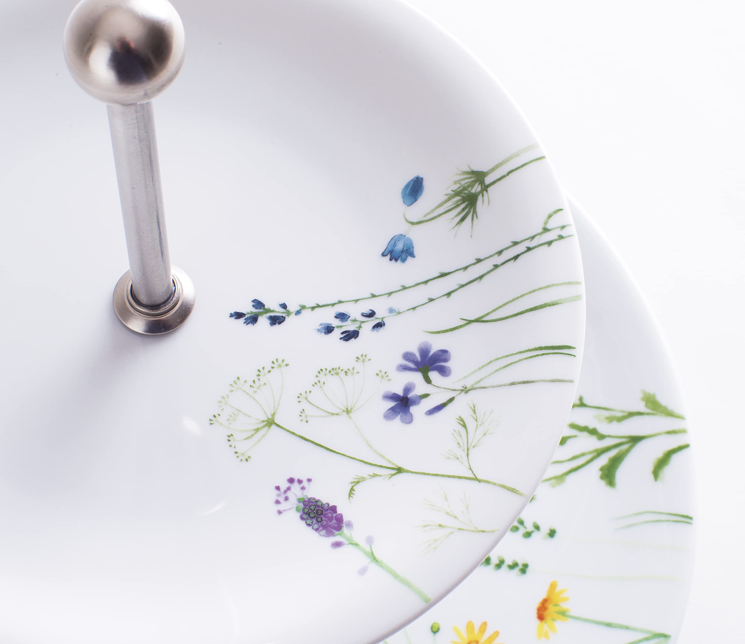 Cake Pillars Square Solid - Black, 28 X 25 cm