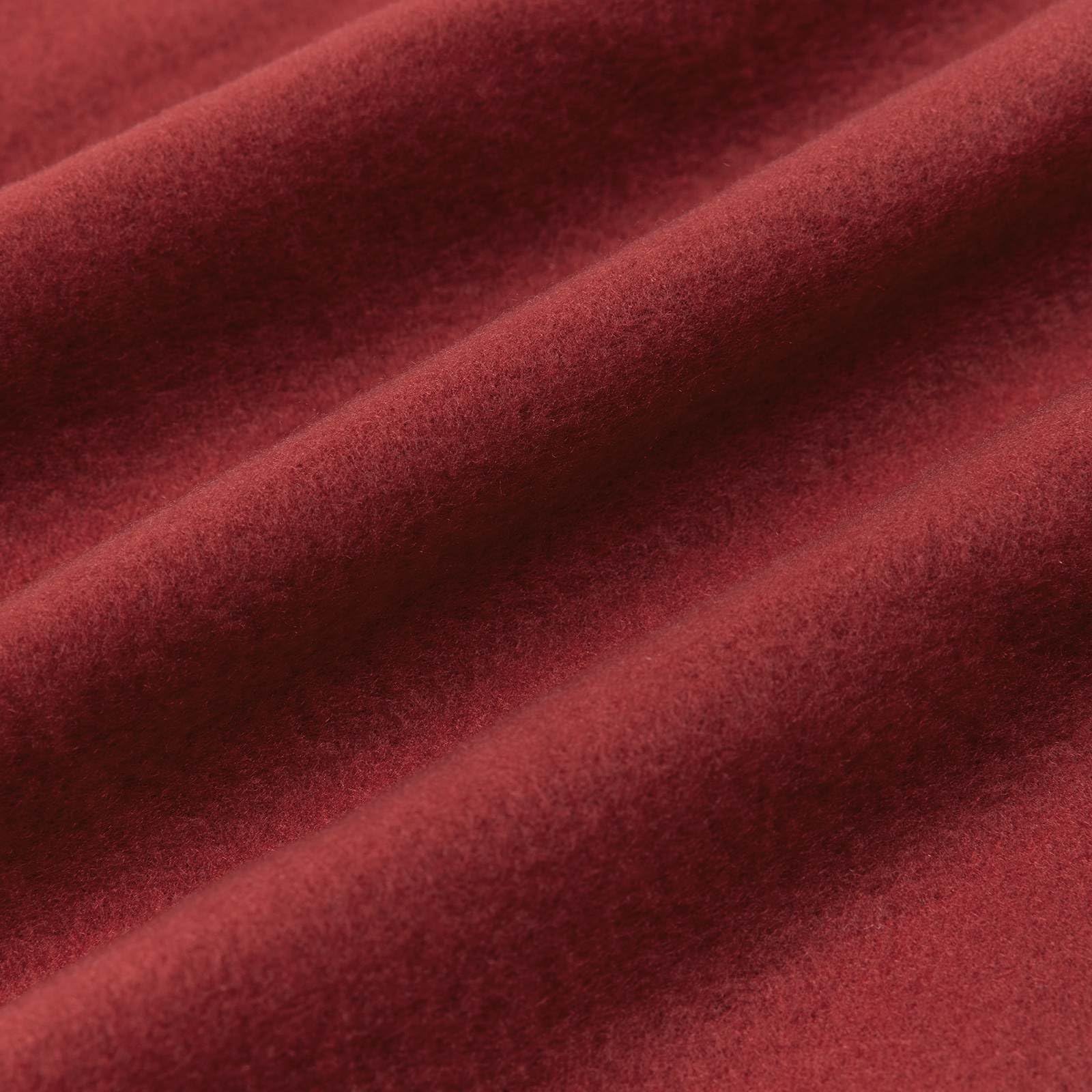 Genérico - Manta (240 x 220 cm), color burdeos
