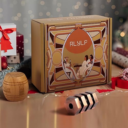 Miniatura 5 de 8 piezas IQ Logic Training Brain Teaser rompecabezas para adultos y niños, juegos familiares, recuerdos de fiesta, café, tiempo desafiante, montaje