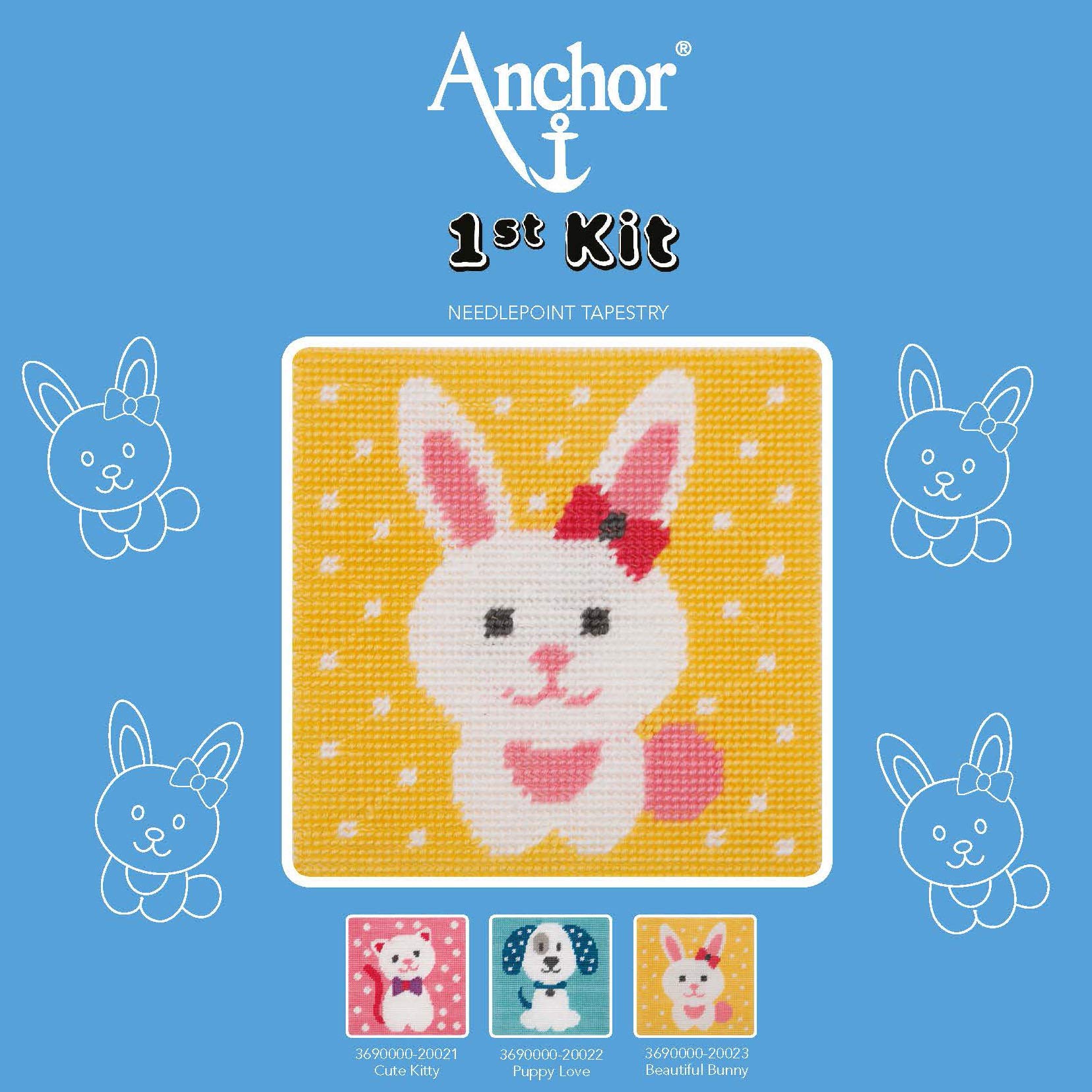 Anchor Bunny Cross Stitch