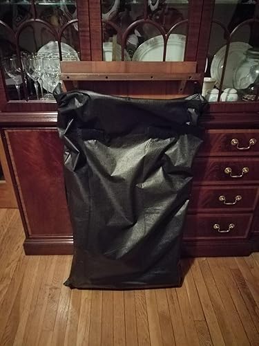 Miniatura 7 de Bolsa de almacenamiento acolchada para hojas de mesa, paquete de 2, bolsa de hojas de mesa de comedor resistente, protector de franela extra grueso,