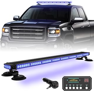 XRIDONSEN 37 Inch Roof Strobe Light Bar
