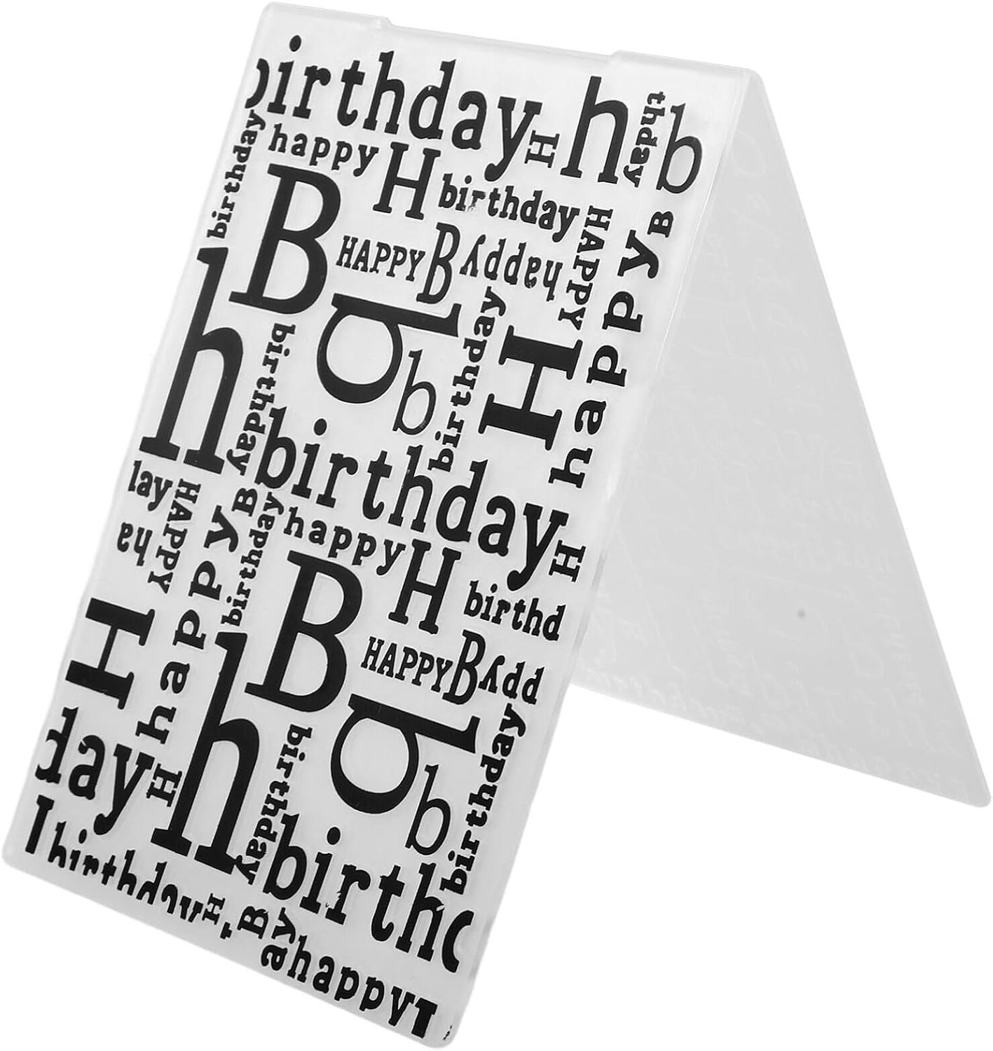 Plastic Embossing Folders Alphabet Letter Template DIY Stamp Stencils for Scrapbooking Photo Album Paper Card Making