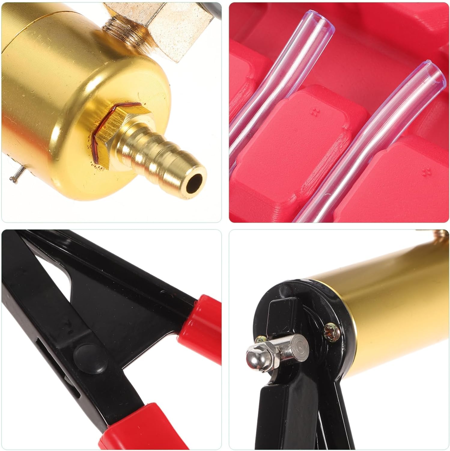 Veemoon Professional Brake Bleeder Kit - Manual Pump Fluid Extraction Tool for Automotive Maintenance