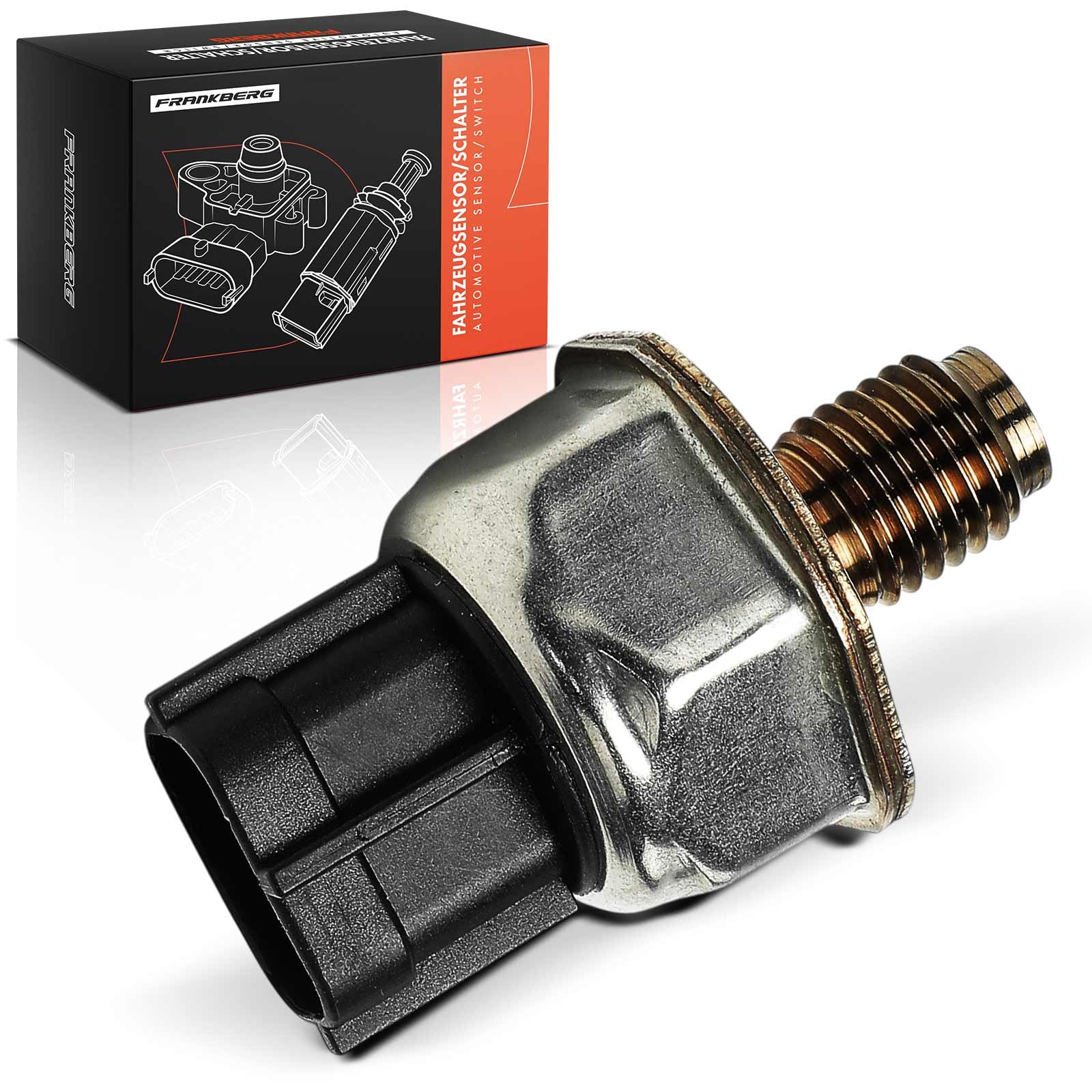 Frankberg Sensor de presión de combustible Sensor de presión 3-Polos Compatible con D-Max II TFR TFS 2.5 CRDi 4x4 2.5 CRDi 2012-2018 Replace# 8981787060,98178706